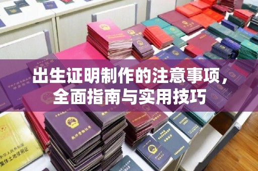 站前出生证明制作的注意事项，全面指南与实用技巧
