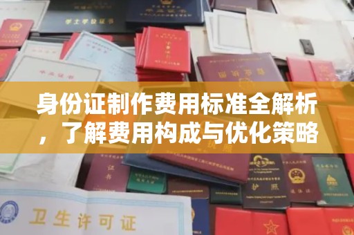 站前身份证制作费用标准全解析，了解费用构成与优化策略